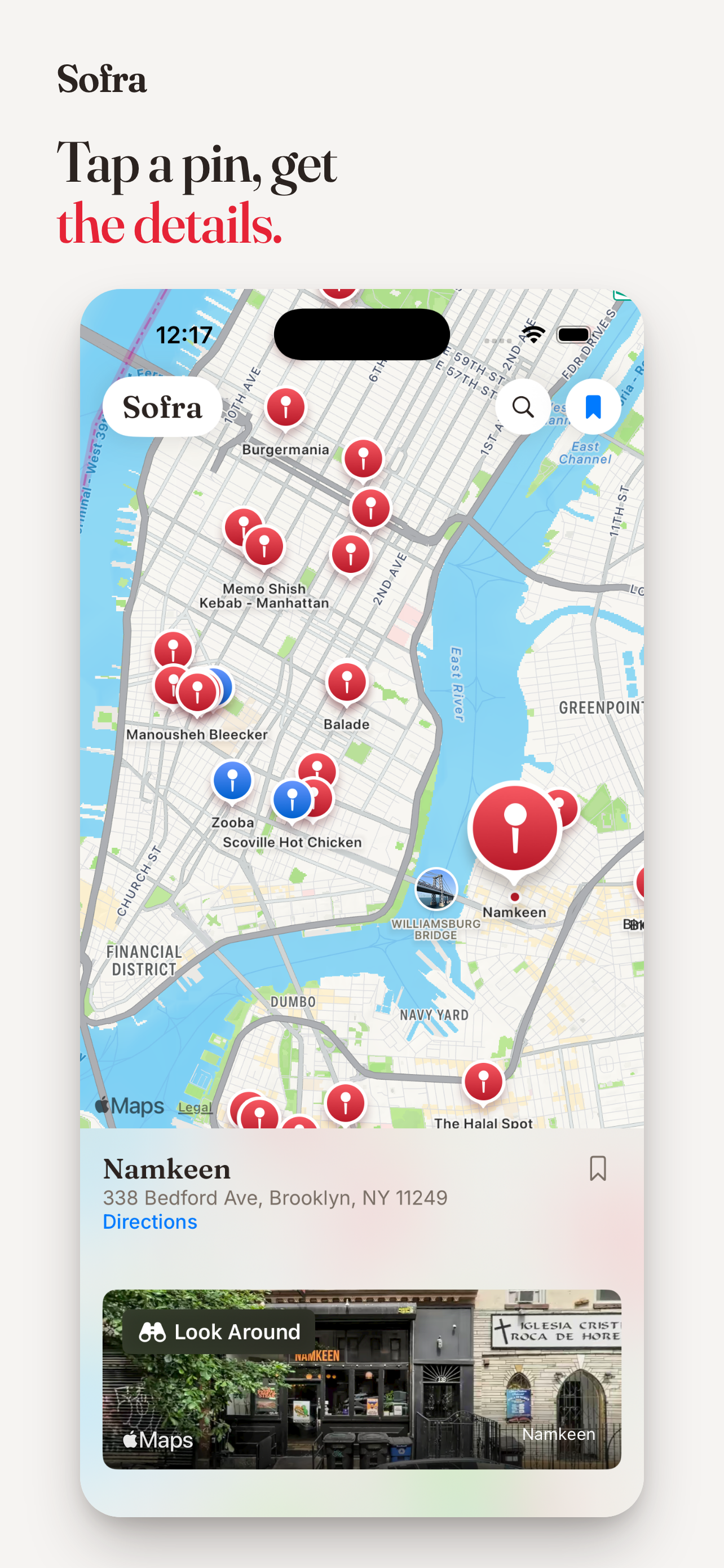 Location details